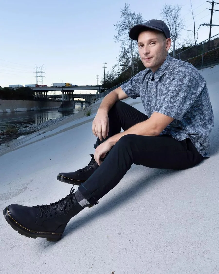 COMBS LEATHER DR. MARTENS BOTTE URBAINE - Image 3