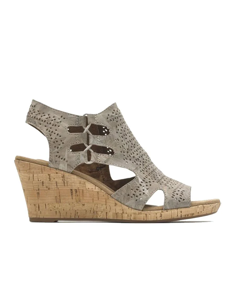 JANNA PERF ROCKPORT SANDALE TALON HAUT