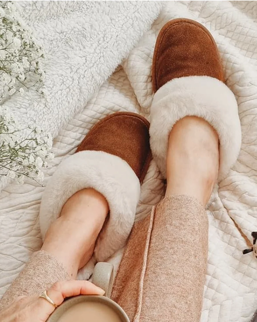 JOLIE EMU PANTOUFLE PANTOUFLE - Image 2