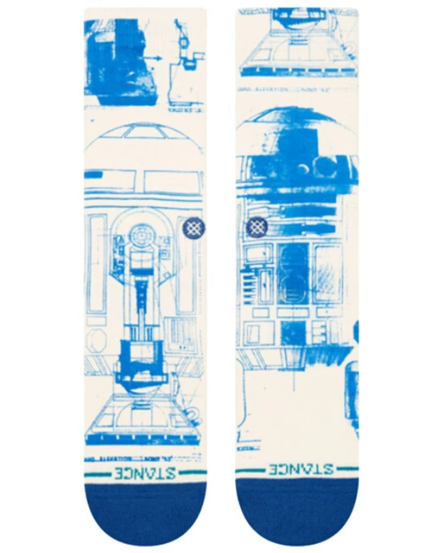 R2 D2 CREW STANCE DIVERS BAS