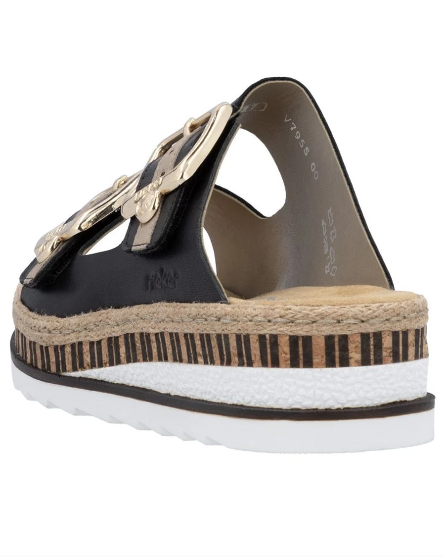 RIEKER SANDALE TALON MOYEN - Image 4