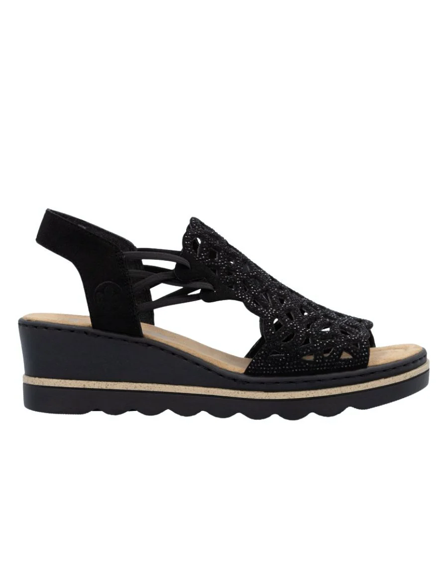 RIEKER SANDALE TALON MOYEN