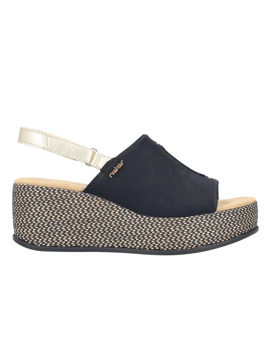 RIEKER SANDALE TALON MOYEN