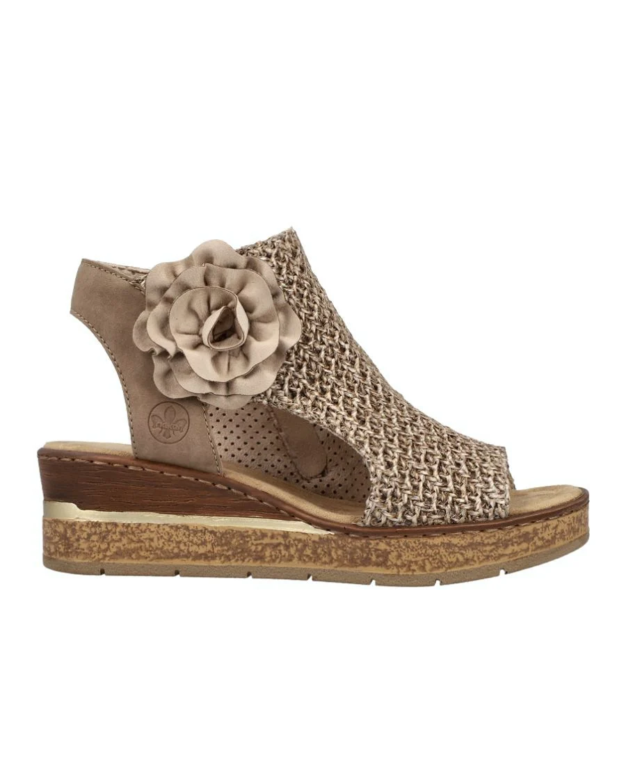 RIEKER SANDALE TALON MOYEN