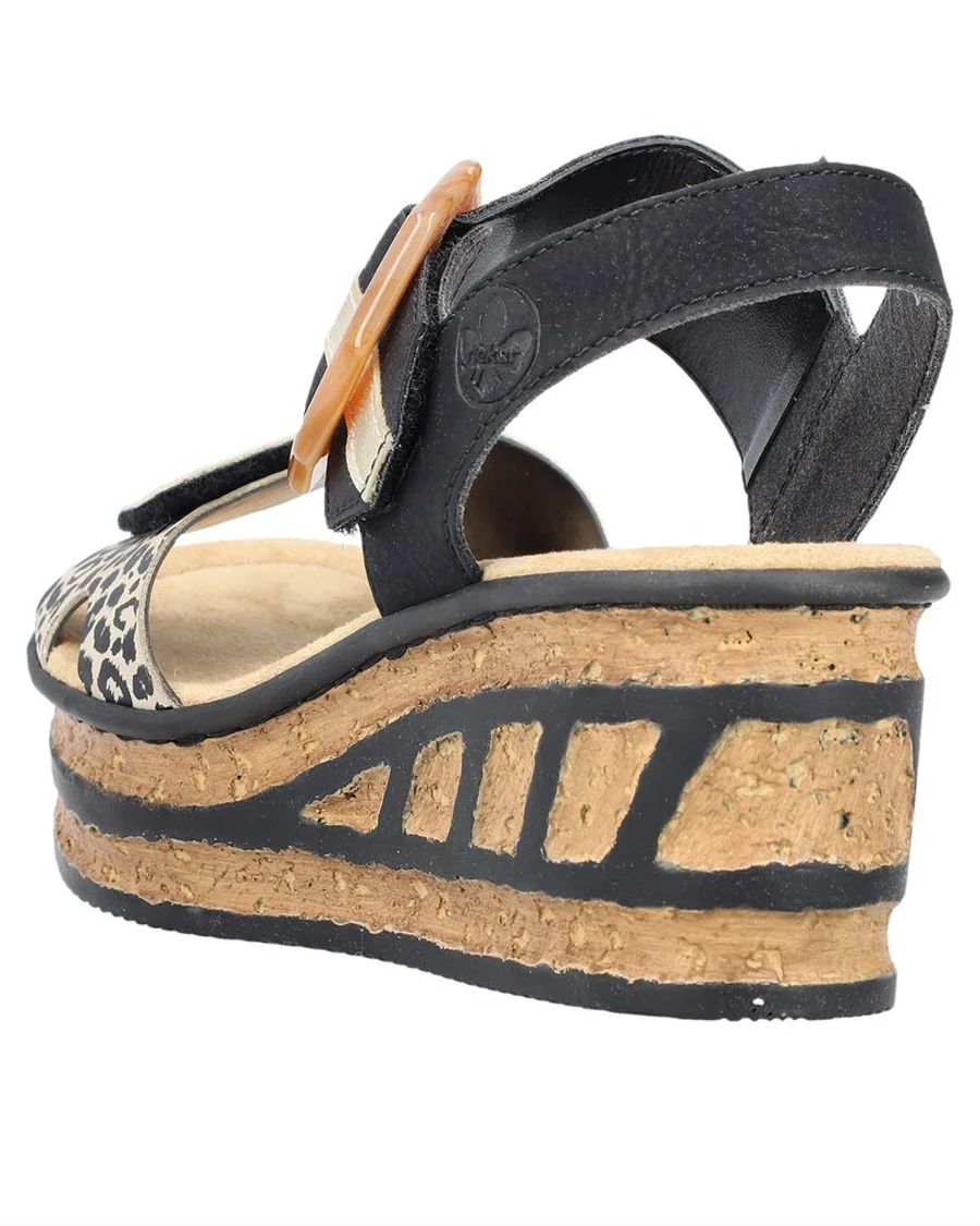 RIEKER SANDALE TALON MOYEN - Image 5