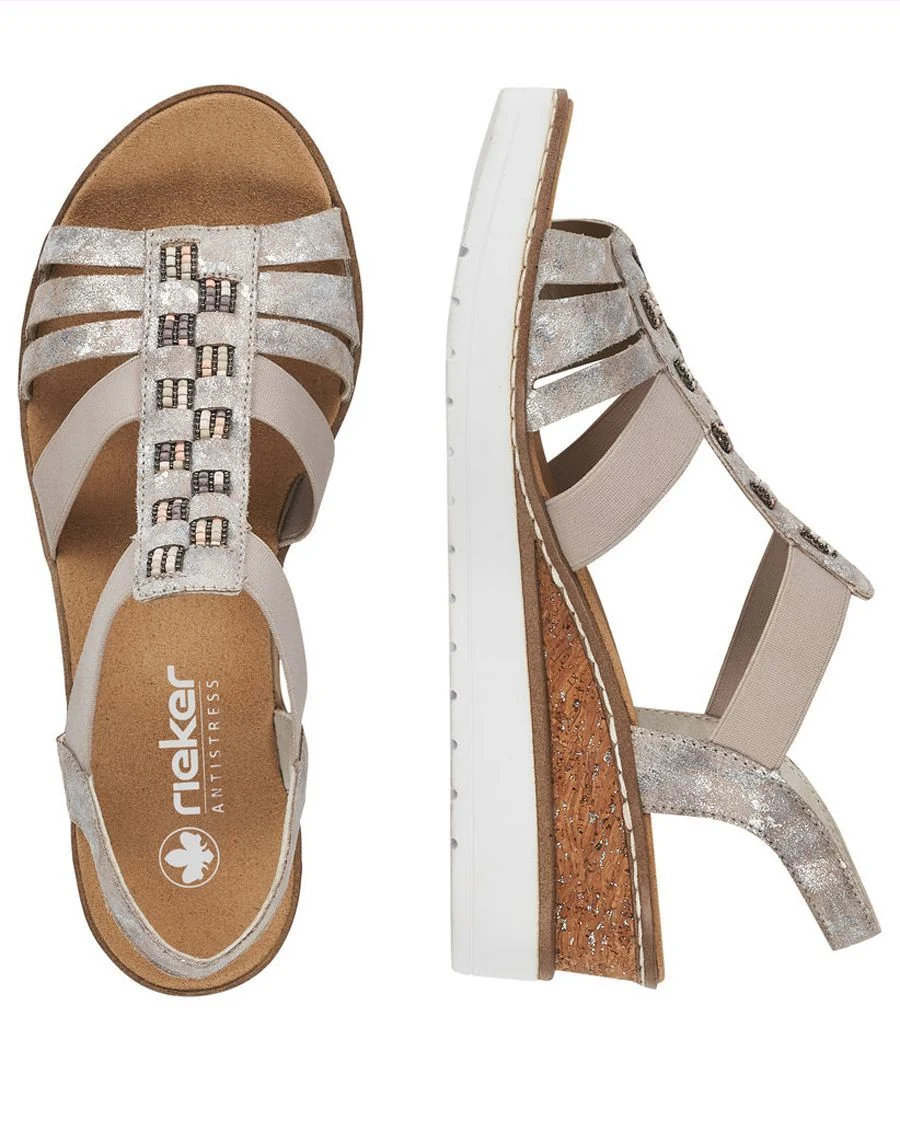 RIEKER SANDALE TALON MOYEN - Image 4