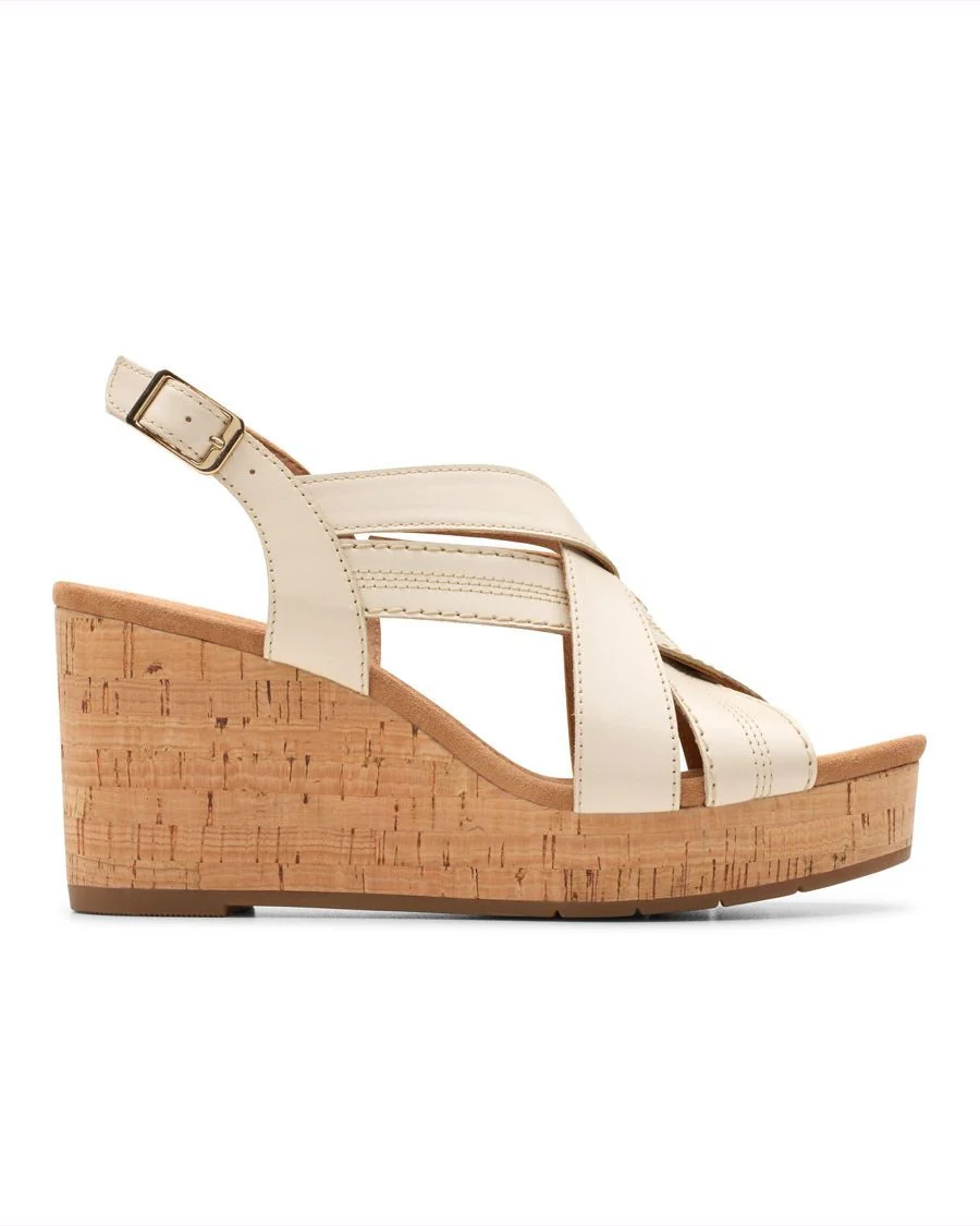 SABINA SLING CLARKS SANDALE TALON HAUT